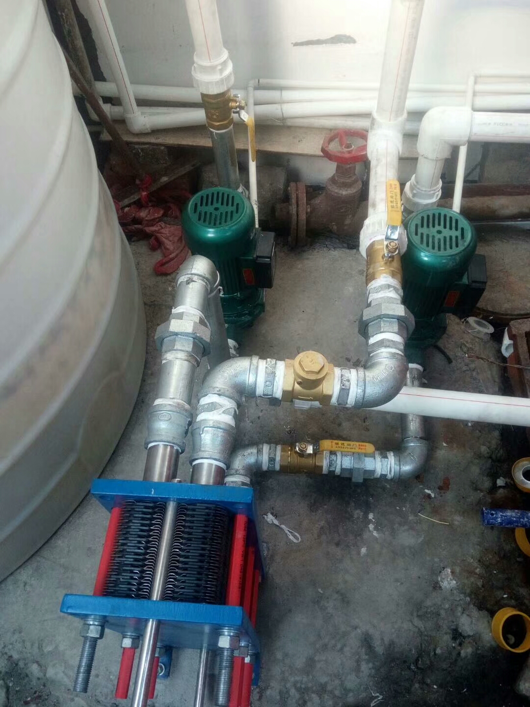 水水板式换热器